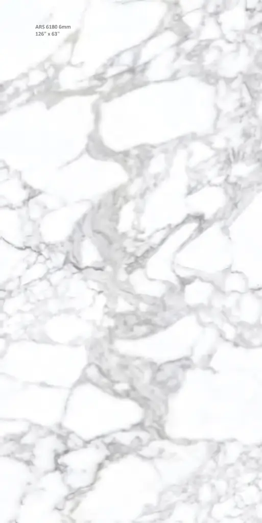 ARS6180 (126" X 63"x 6mm  Polished) Arabescato Corchia