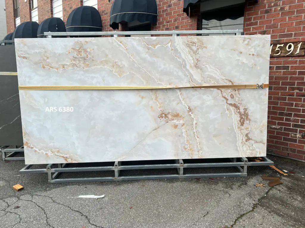 ARS6380 12mm Polished 126 x 63 Emperor Onyx A&B